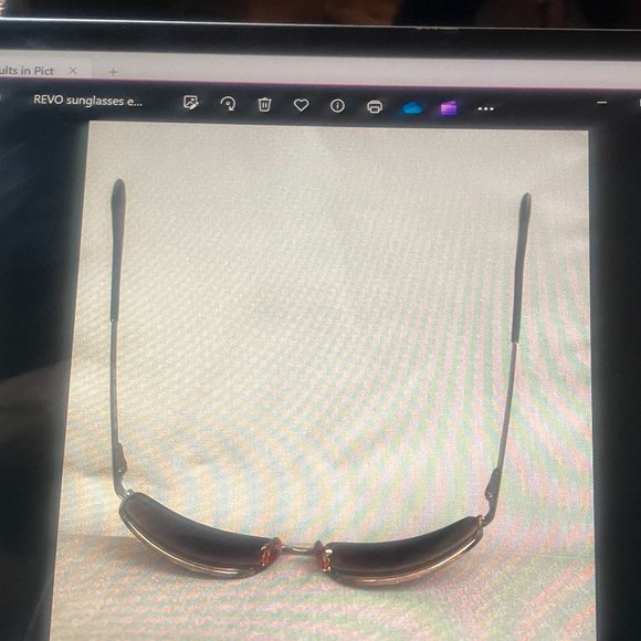 REVO sunglasses 3014 080/k3 6101b 125 polarized ITAL Metal FrameH20 Grey green - Picture 2 of 6